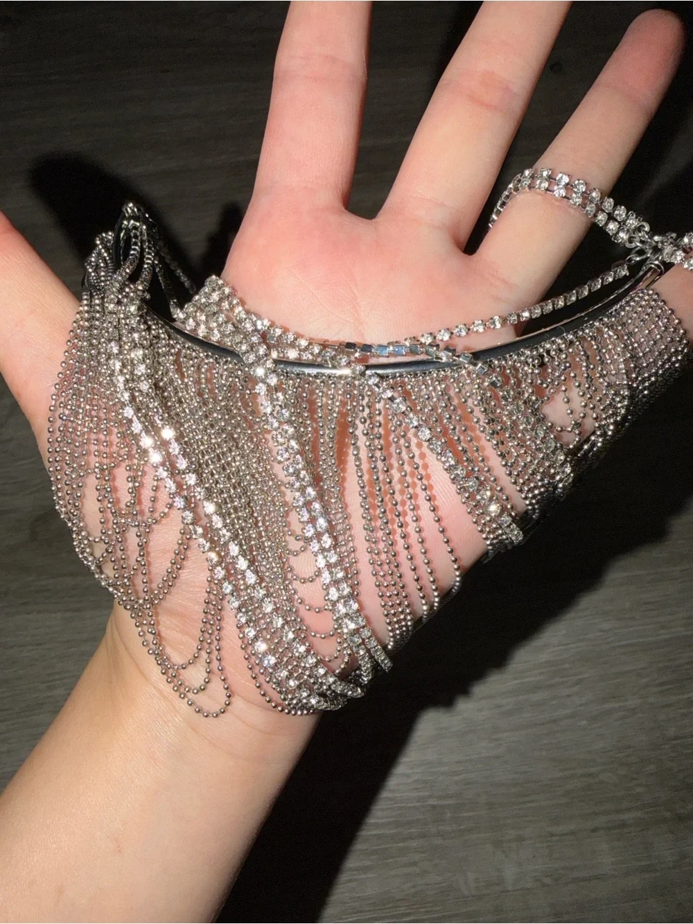 NWOT Free people Ciao Bell mesh chocked